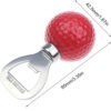 Golf Ball Stainless Steel Bottle Opener - Image 2