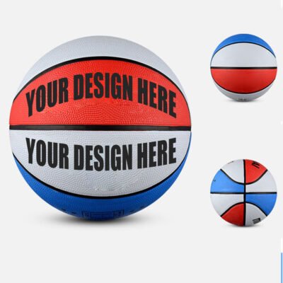 Size 7 Rubber Basketball w/ Custom Imprint