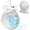 Rechargeable USB Desk Clip w/ Hook - Image 2