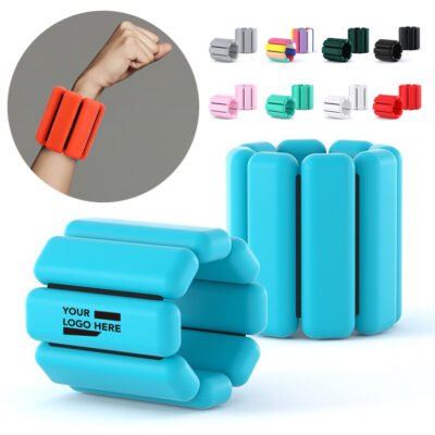 1 Pair Adjustable Wearable Weights Silicone Wrist