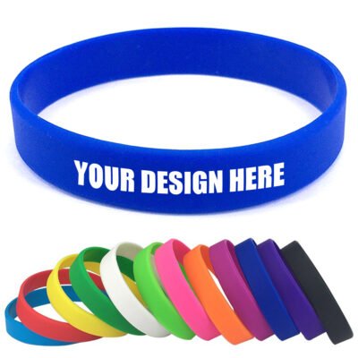 Custom Printed Silicone Wristbands