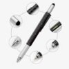 6 In 1 Multifunctional Ballpoint Pen w/ Level - Image 3