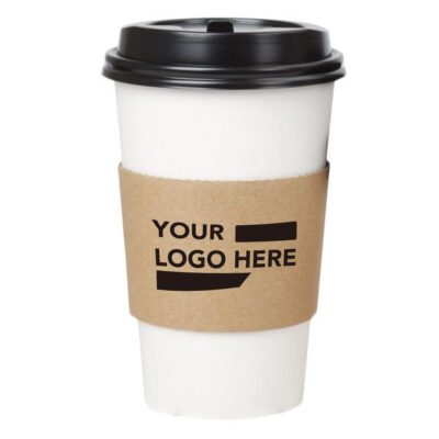 Kraft Paper Coffee Cup Sleeve