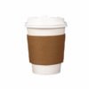 Kraft Paper Coffee Cup Sleeve - Image 2