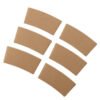 Kraft Paper Coffee Cup Sleeve - Image 4