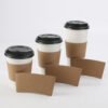 Kraft Paper Coffee Cup Sleeve - Image 5