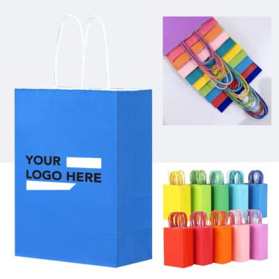 Customizable Kraft Paper Tote Bag