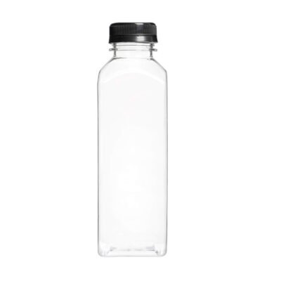 17oz Clear Plastic Beverage Bottle