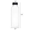 17oz Clear Plastic Beverage Bottle - Image 2