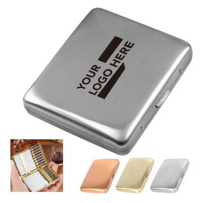 Pressure Proof Portable Iron Cigarette Case