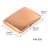 Pressure Proof Portable Iron Cigarette Case - Image 2