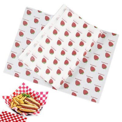 Food Wrapping Plate Basket Liner Paper