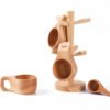 Wooden Beer Mug Office Coffee Cup - Image 5