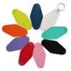 Plastic Diamond-Shaped Hotel Keychain Tag - Image 5