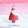Resin Christmas Tree Decorated Pendant - Image 3