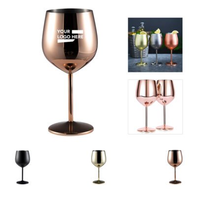 Stainless Steel Champagne Wine Glass