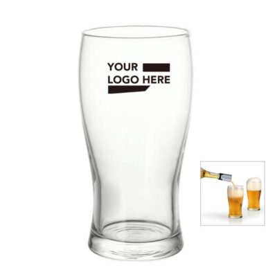 16oz Deep Etched Pub Glass