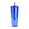 24oz Iridescent Unicorn Diamond Tumbler With Lid - Image 2