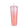 24oz Iridescent Unicorn Diamond Tumbler With Lid - Image 3