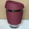 12oz Glass Coffee Cup w/ Sleeve - Image 8